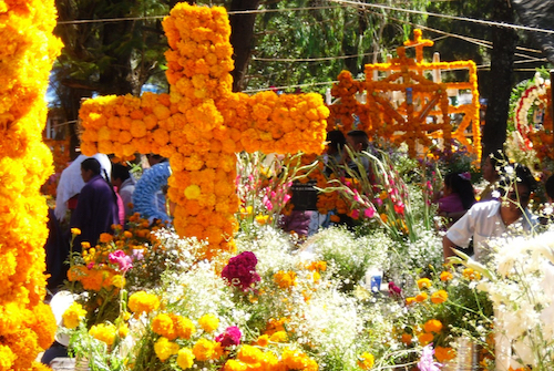 Cemetary in Tzintzuntzan